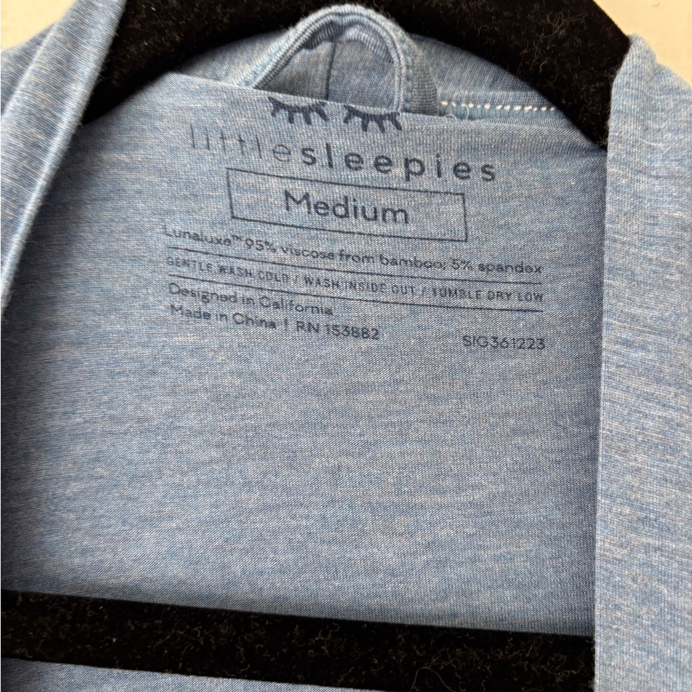 Little Sleepies Soft Blue Women's Robe - Picture 3 of 4